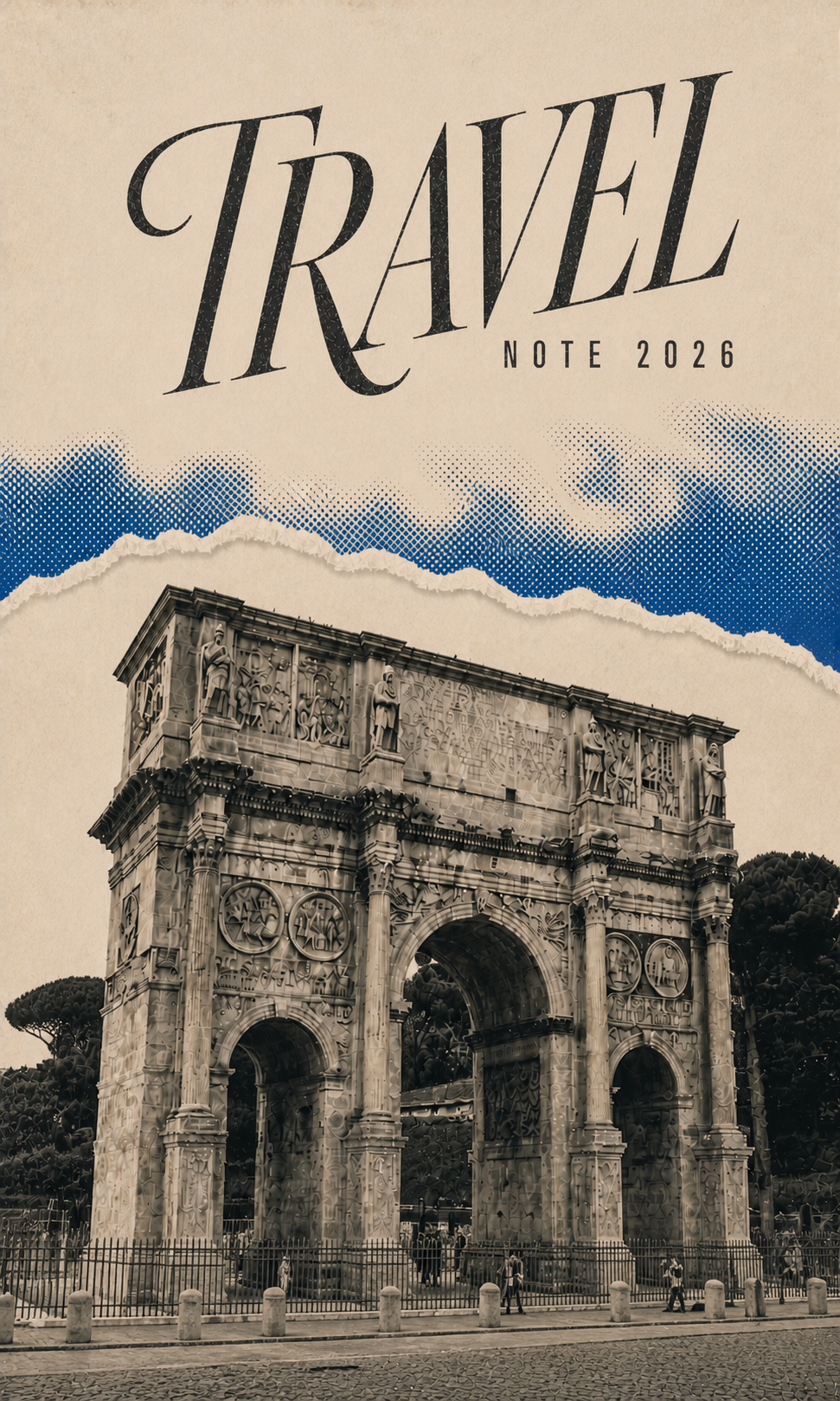 TRAVEL NOTE 2026 凯旋门杂志封面